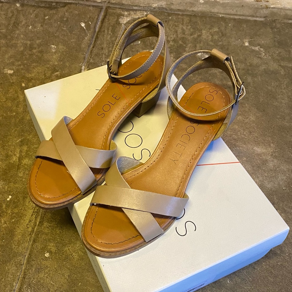 Sole Society Savannah Sandal Size 6